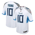Vince Young Tennessee Titans Game Jersey - White