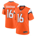 Jeremy Crawshaw Denver Broncos Game Jersey - Orange