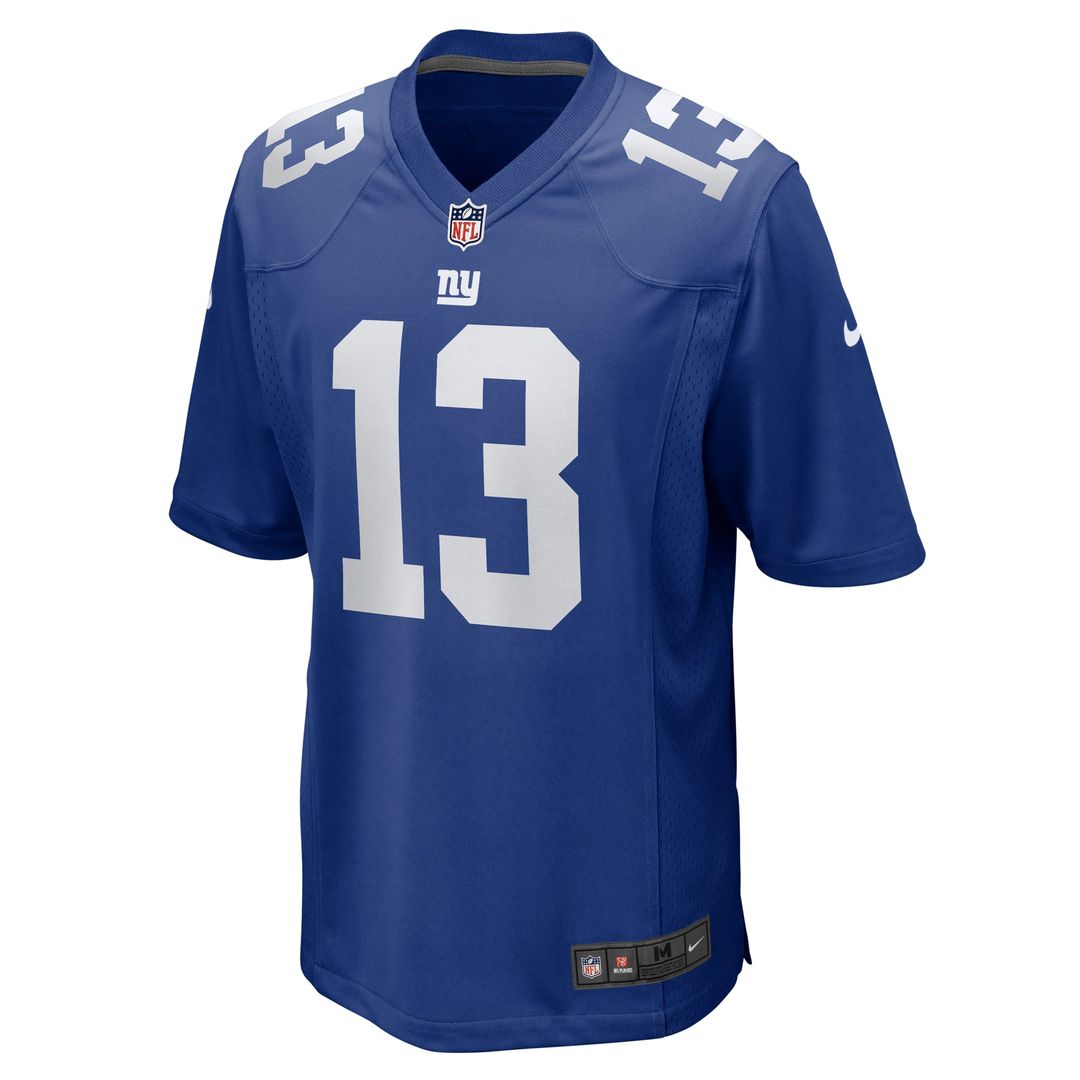 Jalin Hyatt New York Giants Game Jersey - Royal Blue