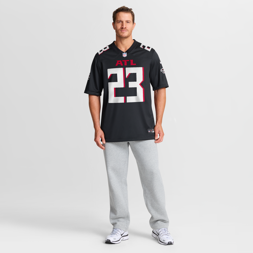 DeMarcco Hellams Atlanta Falcons Game Jersey - Black