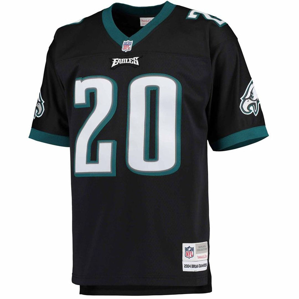 Brian Dawkins Philadelphia Eagles Big & Tall 2004 Replica Jersey - Black