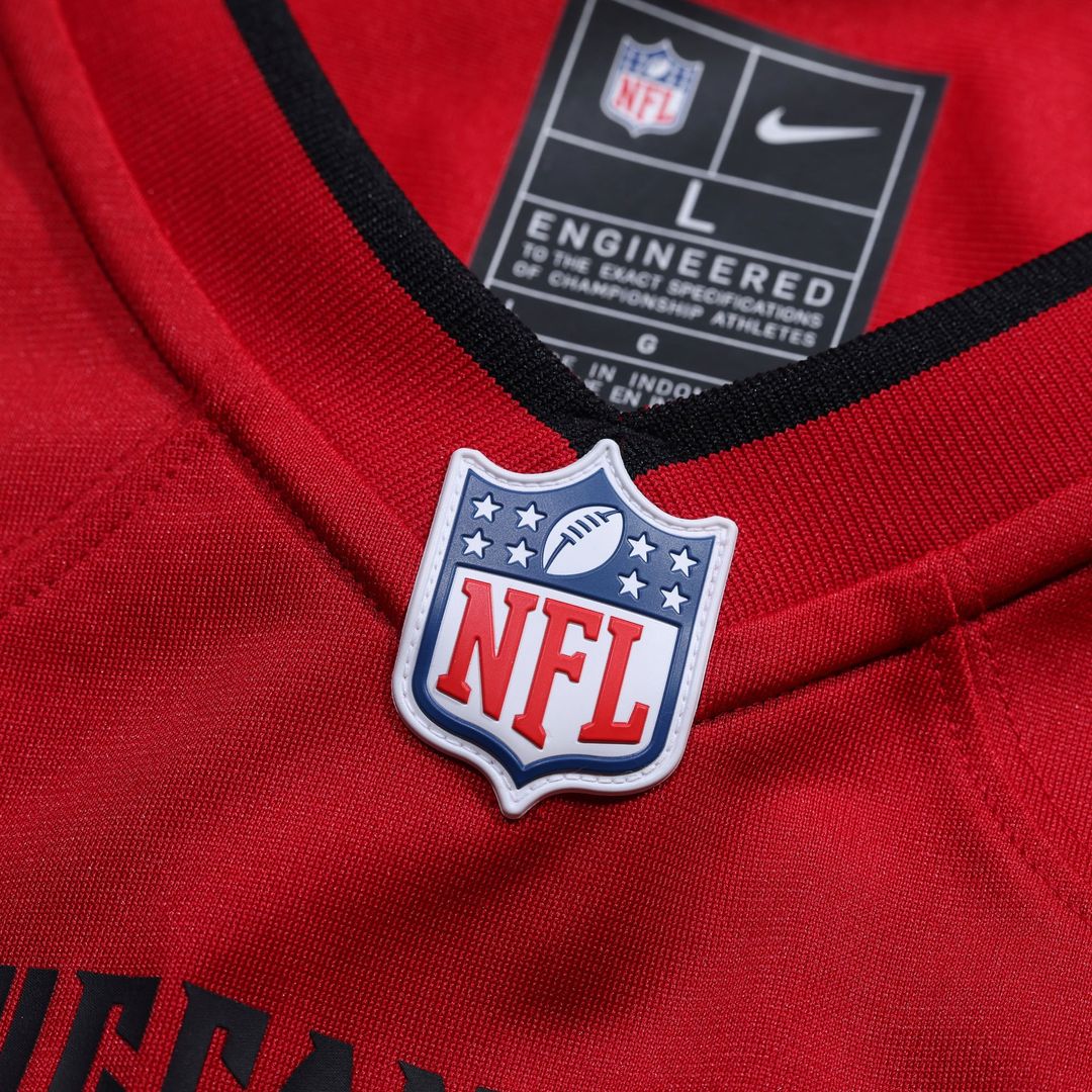 Bucky Irving Tampa Bay Buccaneers Game Jersey - Red