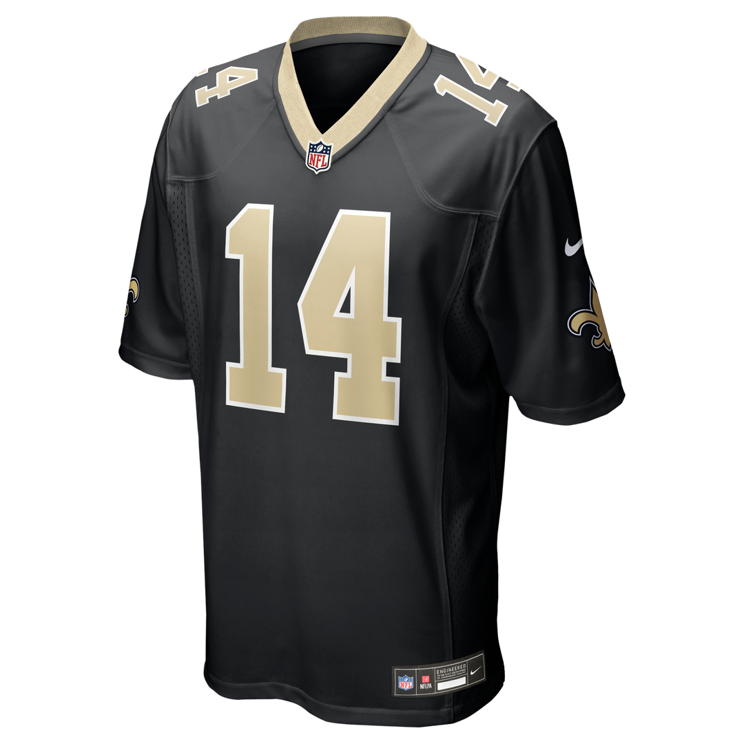 Ga'Quincy McKinstry New Orleans Saints Game Jersey - Black