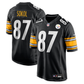 Matt Sokol Pittsburgh Steelers Game Jersey - Black