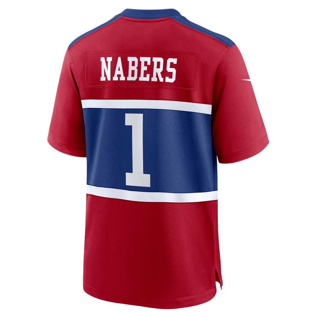 Malik Nabers New York Giants Game Jersey - Royal Blue
