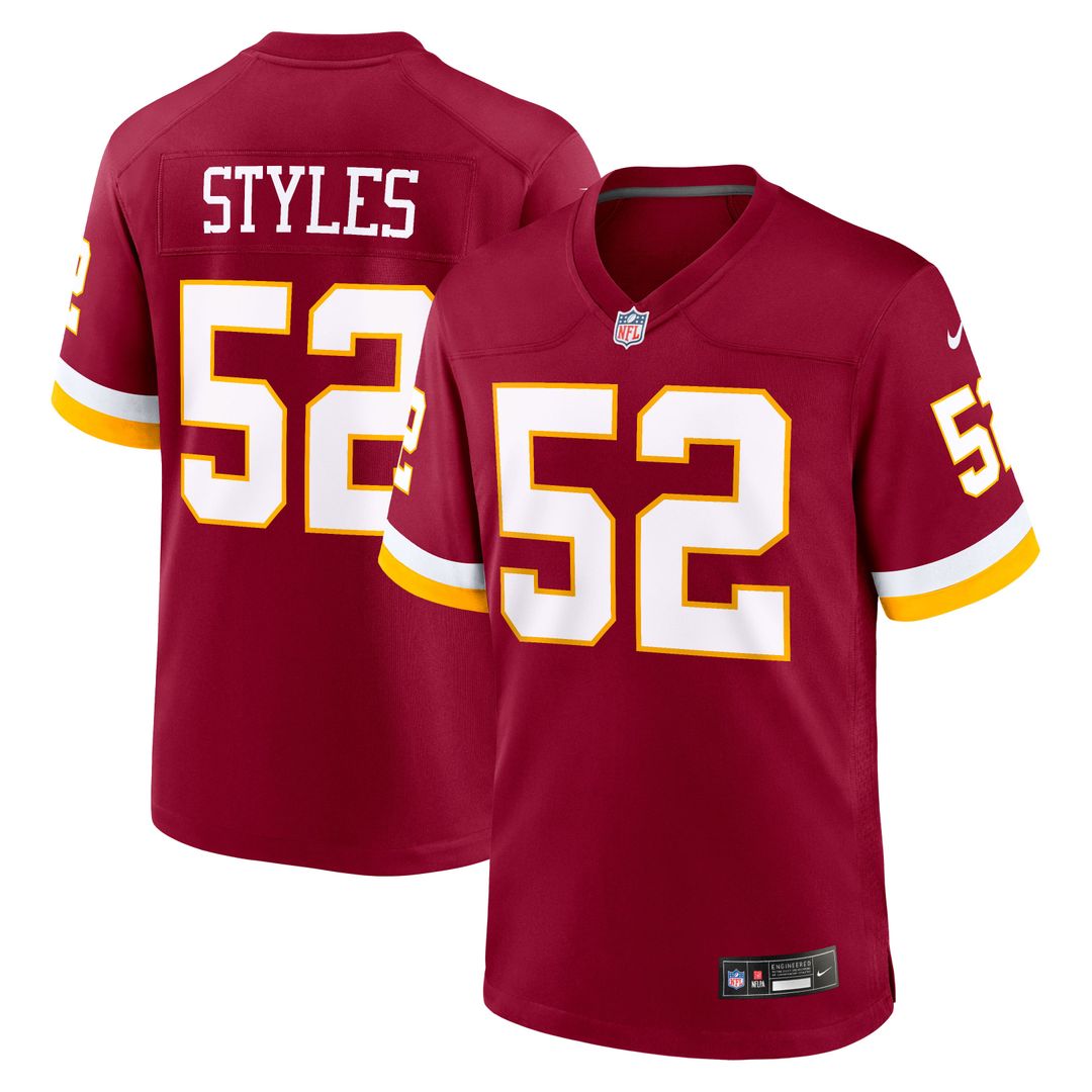Sonny Styles Washington Commanders Game Jersey - Black