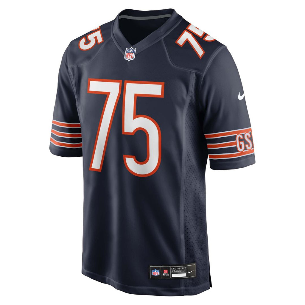 Ozzy Trapilo Chicago Bears Game Jersey - Navy