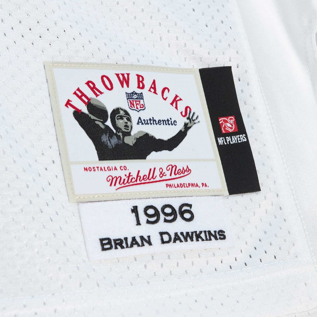 Brian Dawkins Philadelphia Eagles 2007 Authentic Throwback Jersey - Green