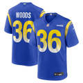 Charles Woods Los Angeles Rams Game Jersey - Royal Blue