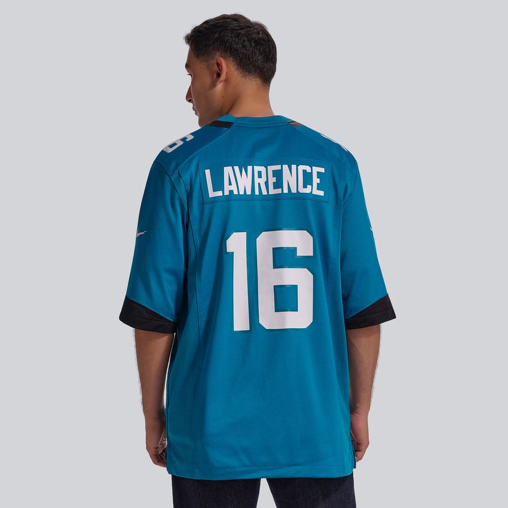 Trevor Lawrence Jacksonville Jaguars Home Game Jersey - Teal