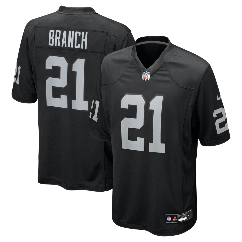 Cliff Branch Las Vegas Raiders Game Jersey - Black