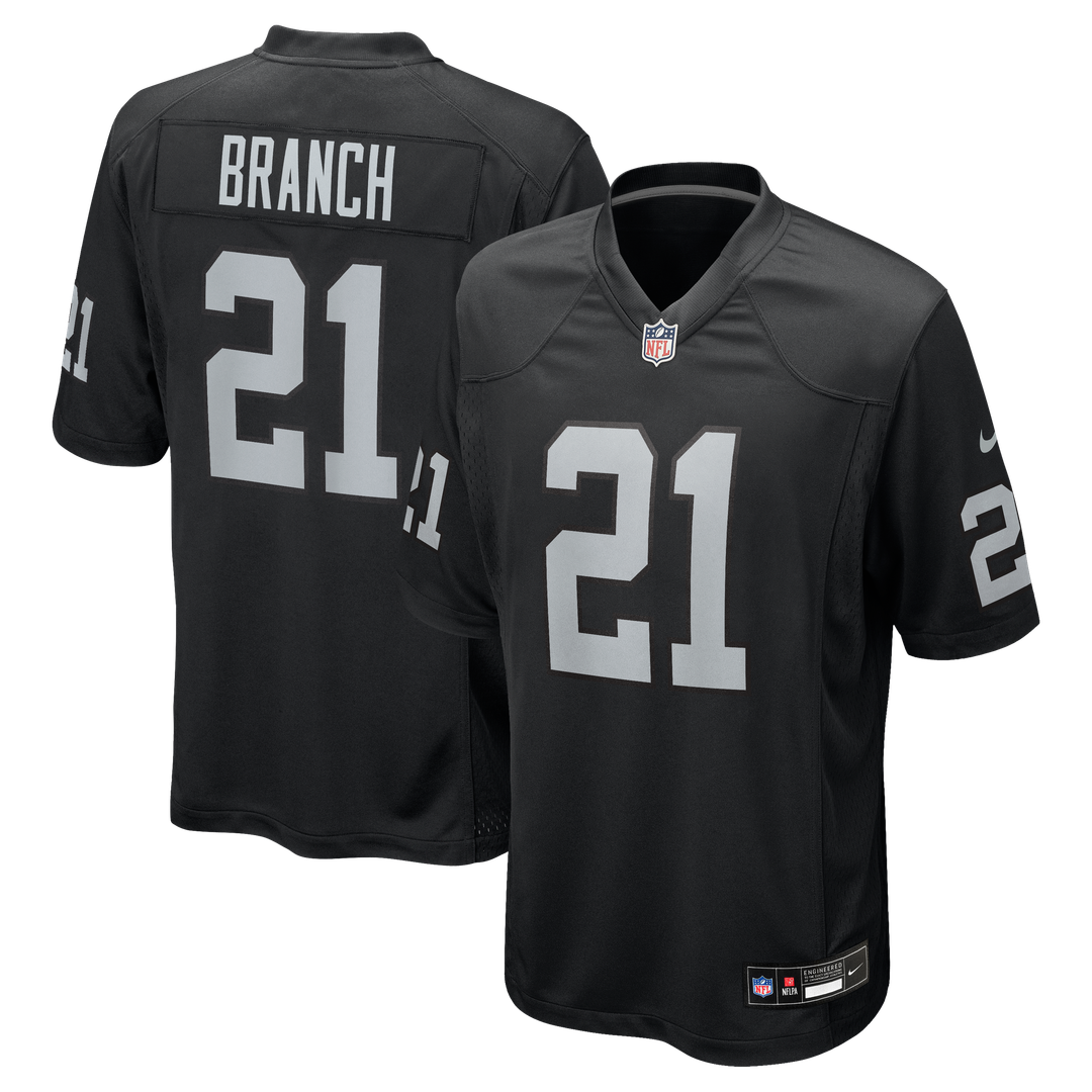 Cliff Branch Las Vegas Raiders Game Jersey - Black